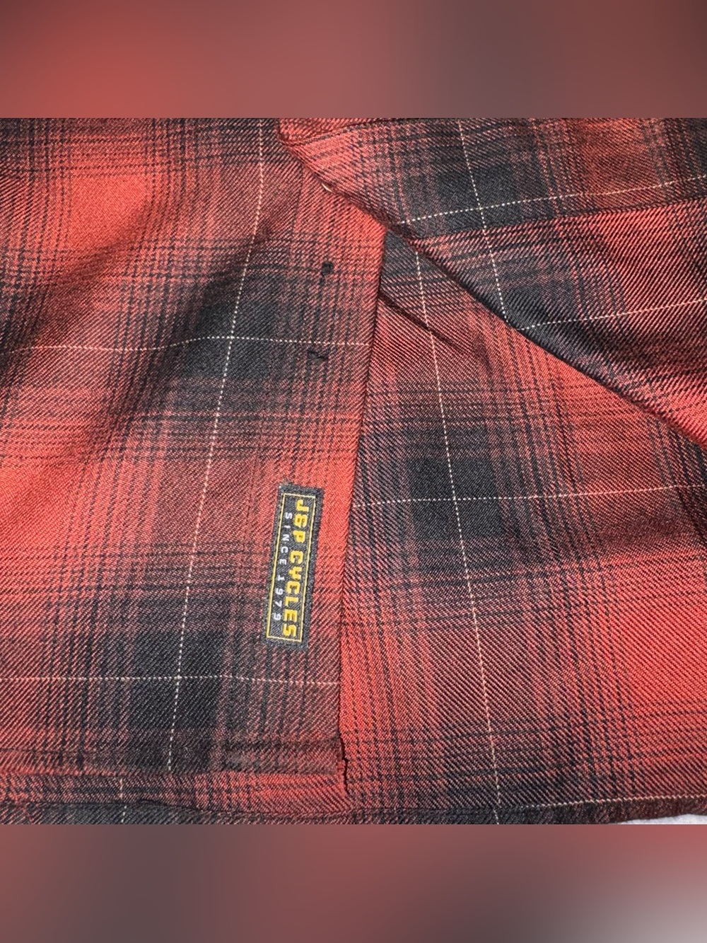 Dixxon Flannel Co “J&P Cycles” Pearl Snap Button Down Plaid Shirt Size XL Men’s - Picture 7 of 8